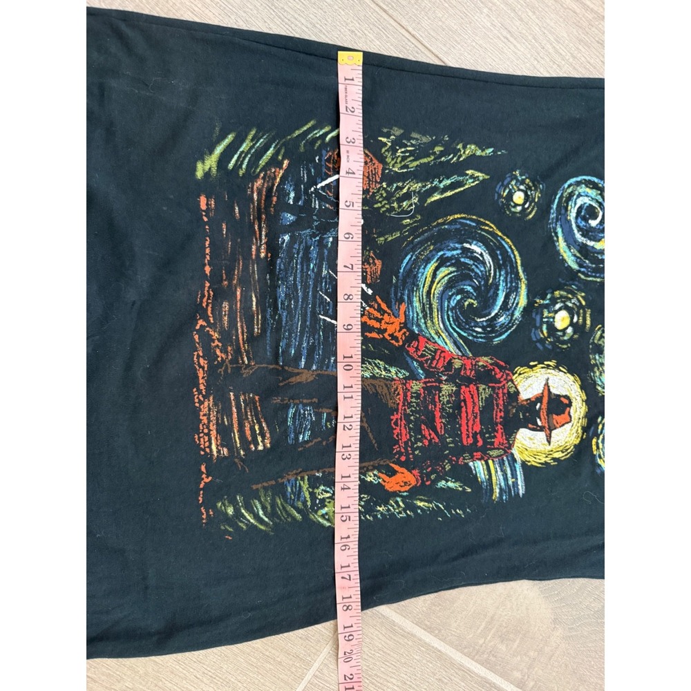 CUSTOM STARRY NIGHT SHIRT DRESS? Women's Freddy Krueger t-shirt SEE MEASUREMENTS - Picture 11 of 12